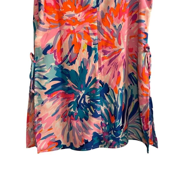 Lilly Pulitzer Women's Floral Dress Size 8 Multicolor Resort Wear - Picture 9 of 16